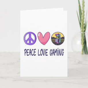 Peace Love Gaming Karte
