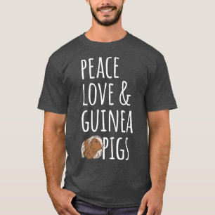 Peace Love & Guinea Pigs Premium T-Shirt