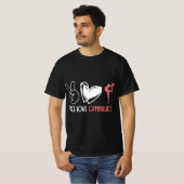 Peace Love Gymnastics  T-Shirt (Vorne ganz)