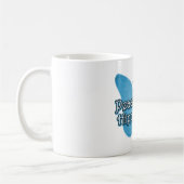 Peace Love Hippie Chick Kaffeetasse (Links)