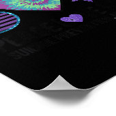 Peace Love Hope Suicide Prevention Tie Dye Awarene Poster (Ecke)
