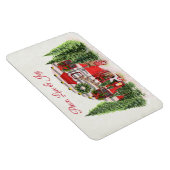 Peace Love & Joy Christmas Trailer Camper Magnet (Rechte Seite)