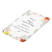 Peace Love Joy Family Merry Christmas Magnet (Linke Seite)