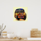 Peace Love Ladybugs Poster (Küche)