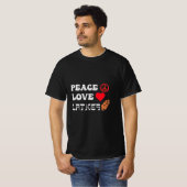 Peace Love Latkes T-Shirt (Vorne ganz)
