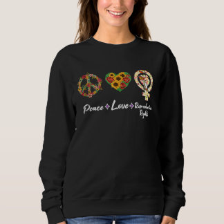 Peace Love Reproductive Rights Feminist Feminism Sweatshirt