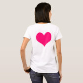 peace&love T-Shirt (Schwarz voll)