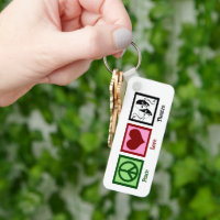 Peace Love Theatre Personalized Actor Gift