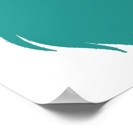 Peace & Love Vibes Poster (Ecke)