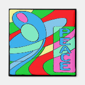 Peace Madonna Magnet (Vorne)