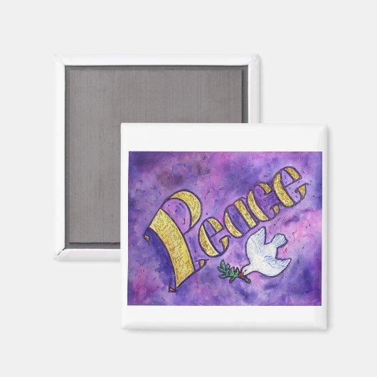 Peace Magnet (Vorderseite/Rückseite)