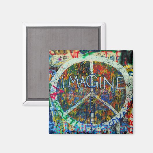 Peace Magnet (Vorderseite/Rückseite)