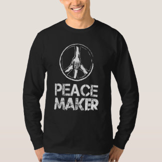 Peace Maker 60er 70er Jahre - Zeichen des Friedens T-Shirt