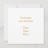 Peace Mandala Einladung/Ankündigung Flachkarte (Rückseite)