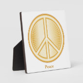 Peace Mandala Fotoplatte (Vorderseite)