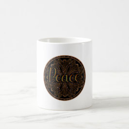 Peace Mandala Kaffeetasse