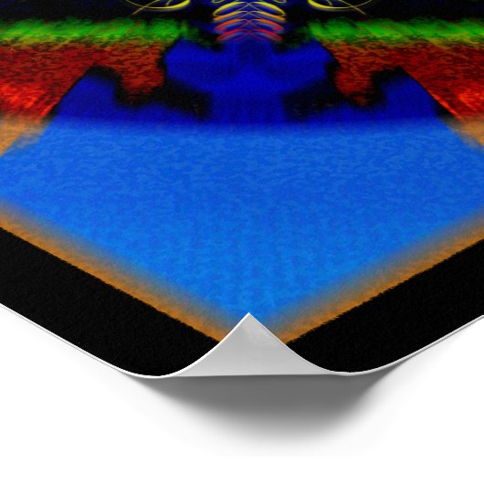 Peace Mandala Poster (Ecke)