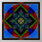 Peace Mandala Poster (Vorne)
