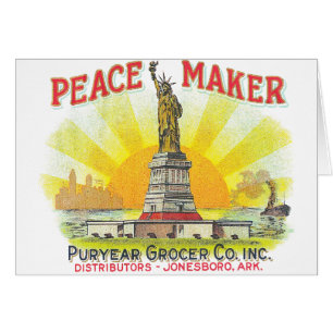 Peace Marker Grocers - Vintage Ad