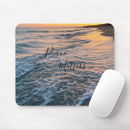 Peace Matters Mousepad (Mit Mouse)