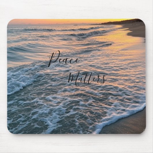Peace Matters Mousepad (Vorne)
