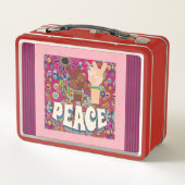 Peace Metal Lunch Box (Rückseite)