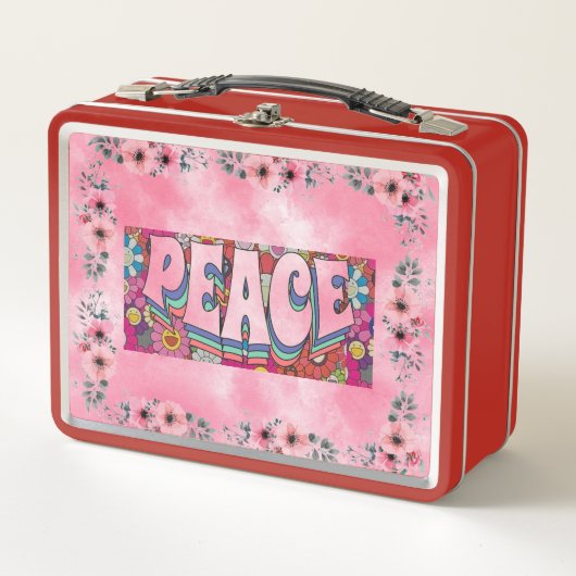 Peace Metal Lunch Box (Vorderseite)