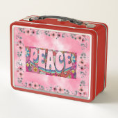 Peace Metal Lunch Box (Rückseite)