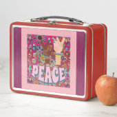 Peace Metal Lunch Box (Beispiel)