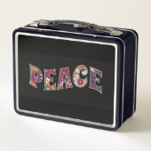 Peace Metal Lunch Box (Rückseite)