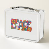 Peace Metal Lunch Box (Rückseite)