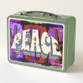 Peace Metal Lunch Box (Rückseite)