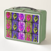 Peace Metal Lunch Box (Vorderseite)