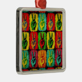 Peace Metal Ornament (Rechts)