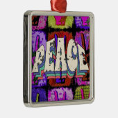 Peace Metal Ornament (Rechts)