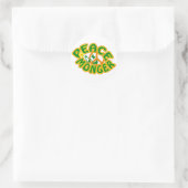 Peace Monger Sticker (Tasche)