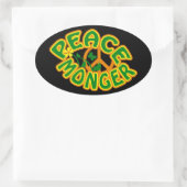Peace Monger Sticker (Tasche)