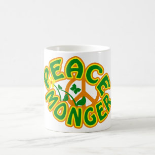Peace Monger Tasse - wählen Sie Stil & Farbe
