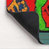 Peace Mouse Pad Mousepad (Ecke)