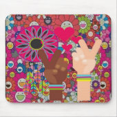 Peace Mouse Pad Mousepad (Vorne)