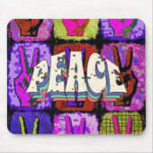 Peace Mouse Pad Mousepad (Vorne)