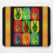 Peace Mouse Pad Mousepad (Vorne)