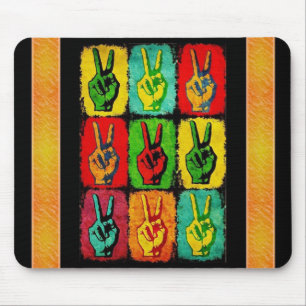 Peace Mouse Pad Mousepad
