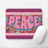 Peace Mouse Pad Mousepad (Mit Mouse)
