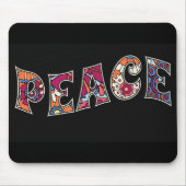 Peace Mouse Pad Mousepad (Vorne)