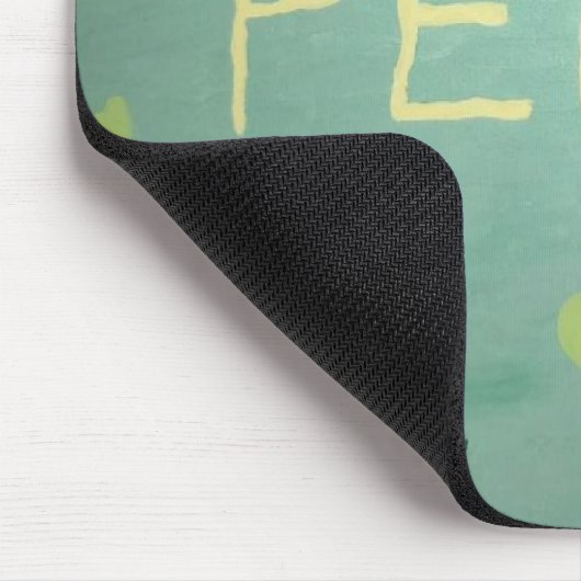 Peace Mouse Pad Mousepad (Ecke)