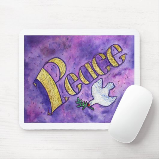 Peace Mousepad (Mit Mouse)