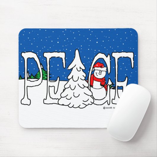 Peace Mousepad (Mit Mouse)