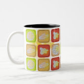 peace mug theme drinking coffee mug zweifarbige tasse (Links)