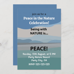 Peace Nature Celebration Einladung
